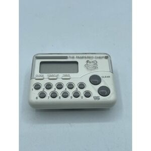 Pampered Chef 1900 Digital Timer Retired Tested And In Working Condition